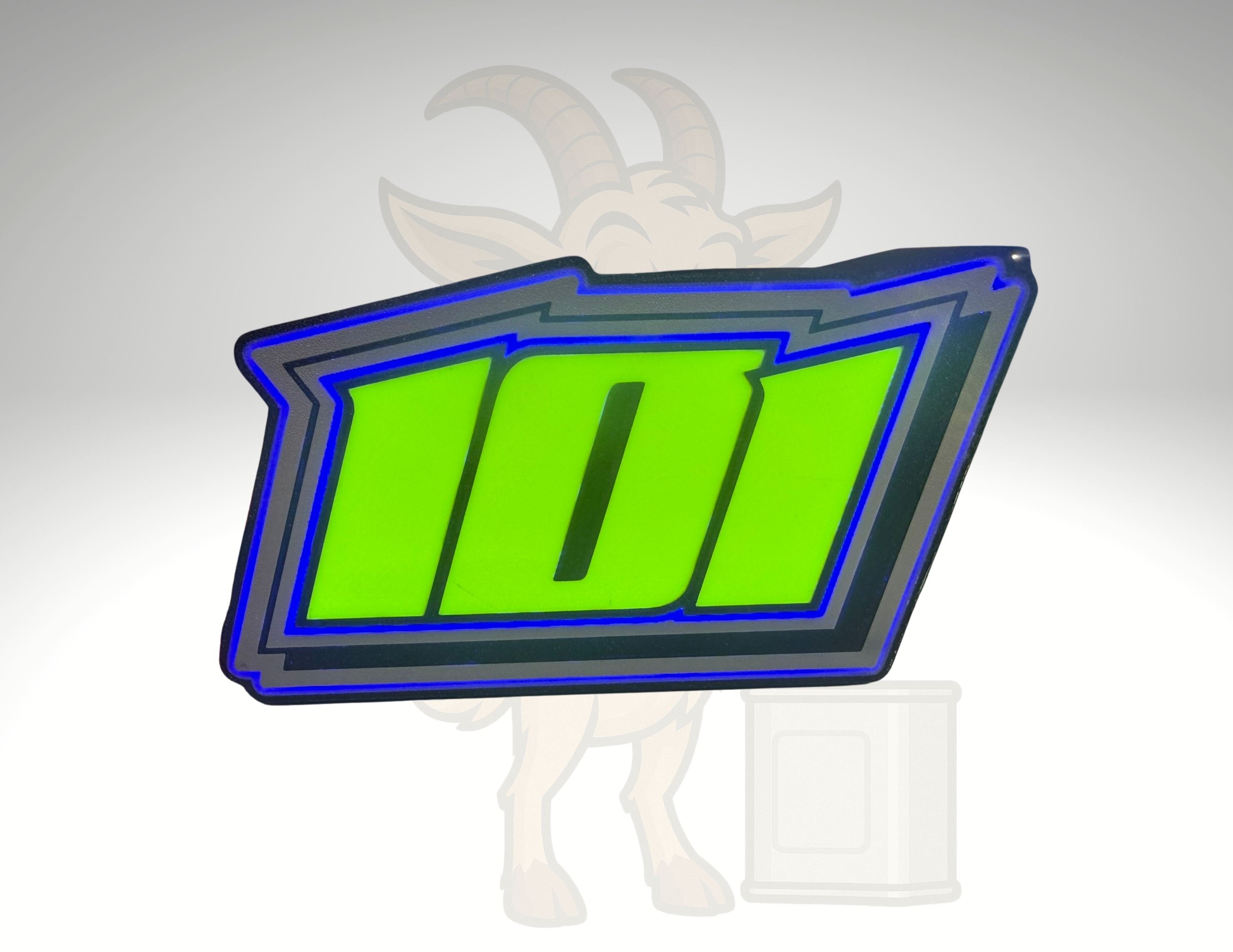 LIT3D™ Custom Logo/Number