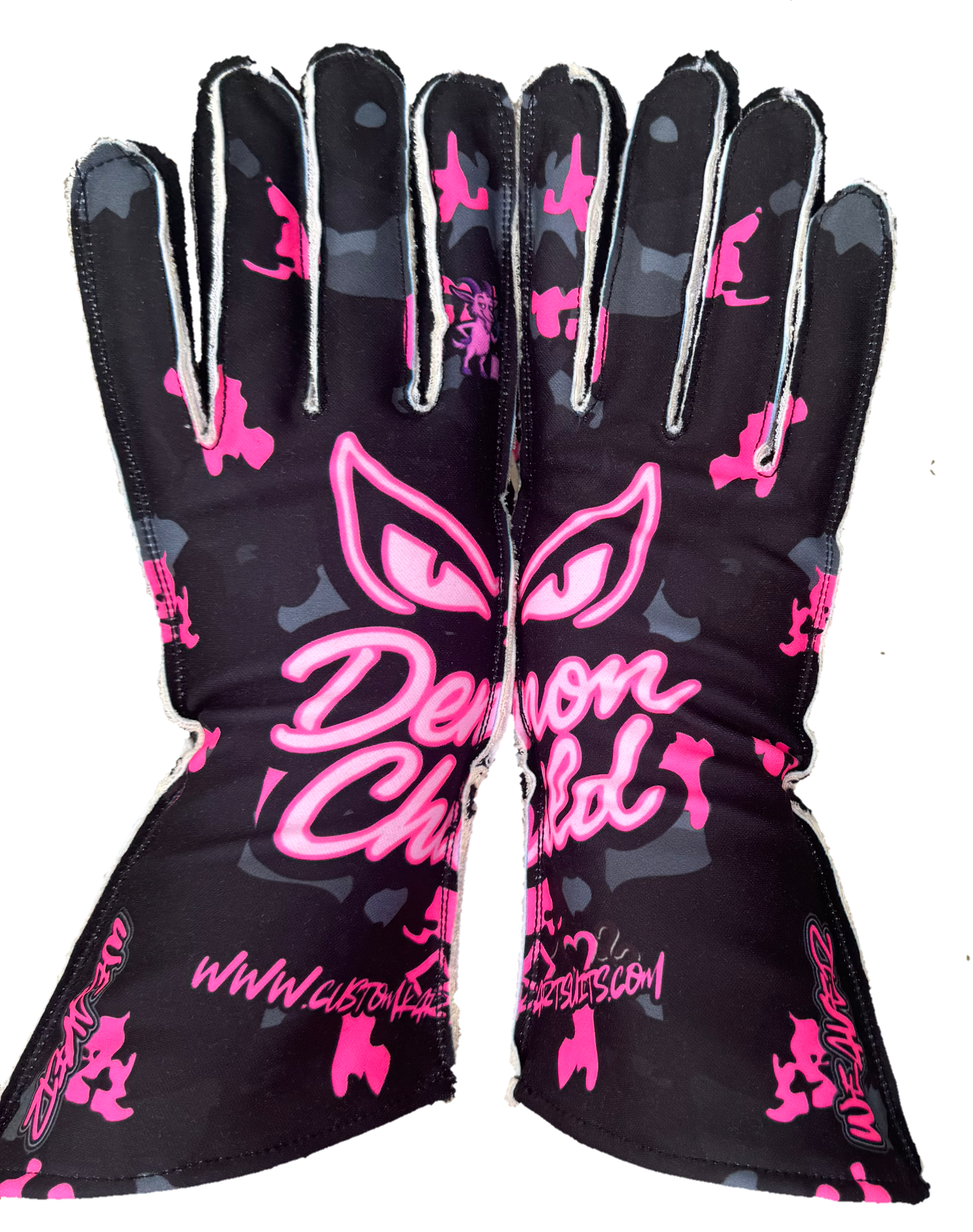 Full Custom Karting Gloves.