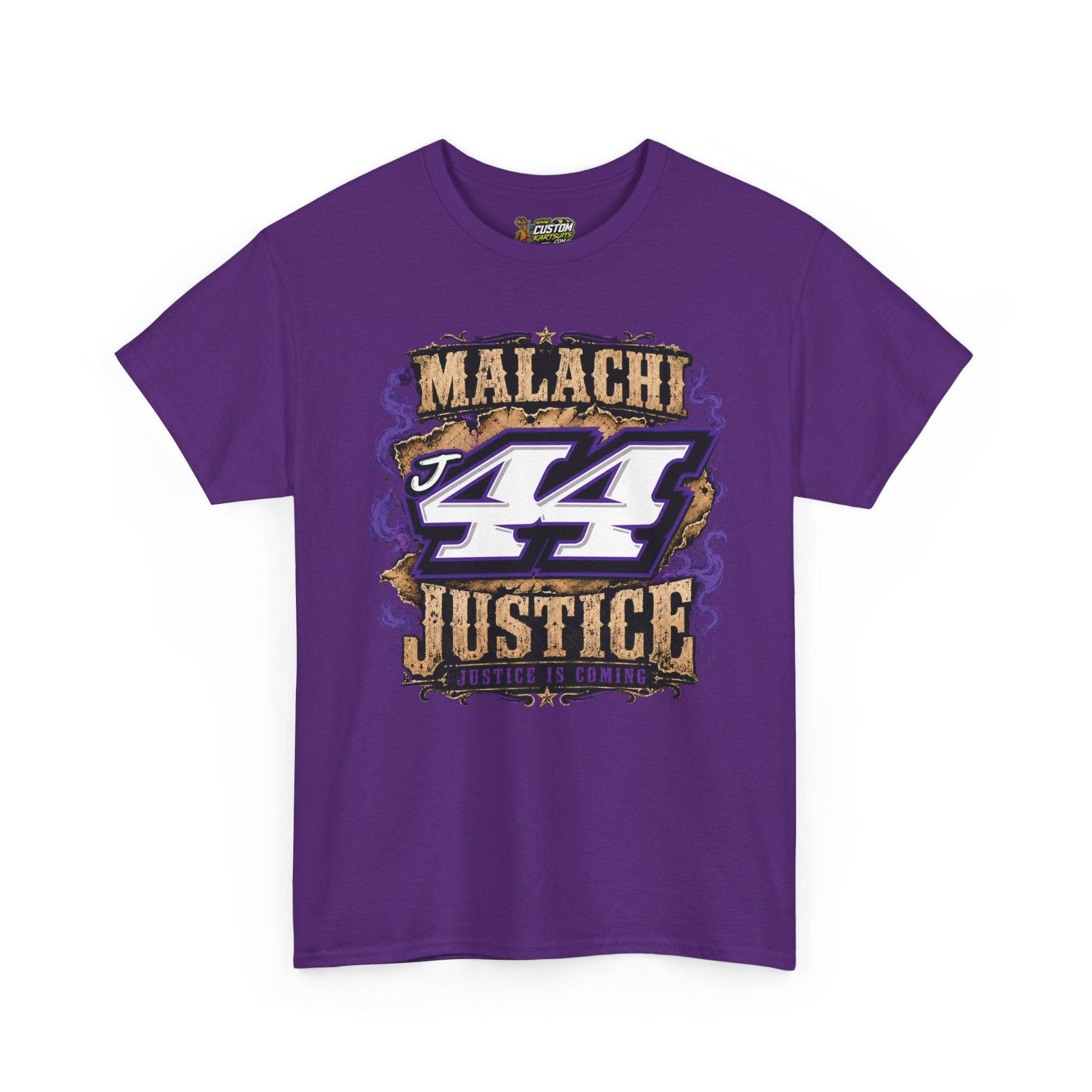 Malachi Justice — “Justice Is Coming” Adult Tee