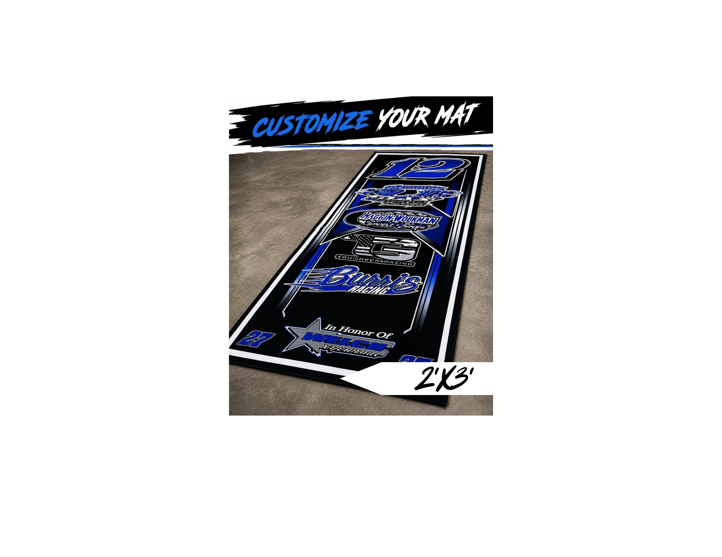 Custom Race Rugs