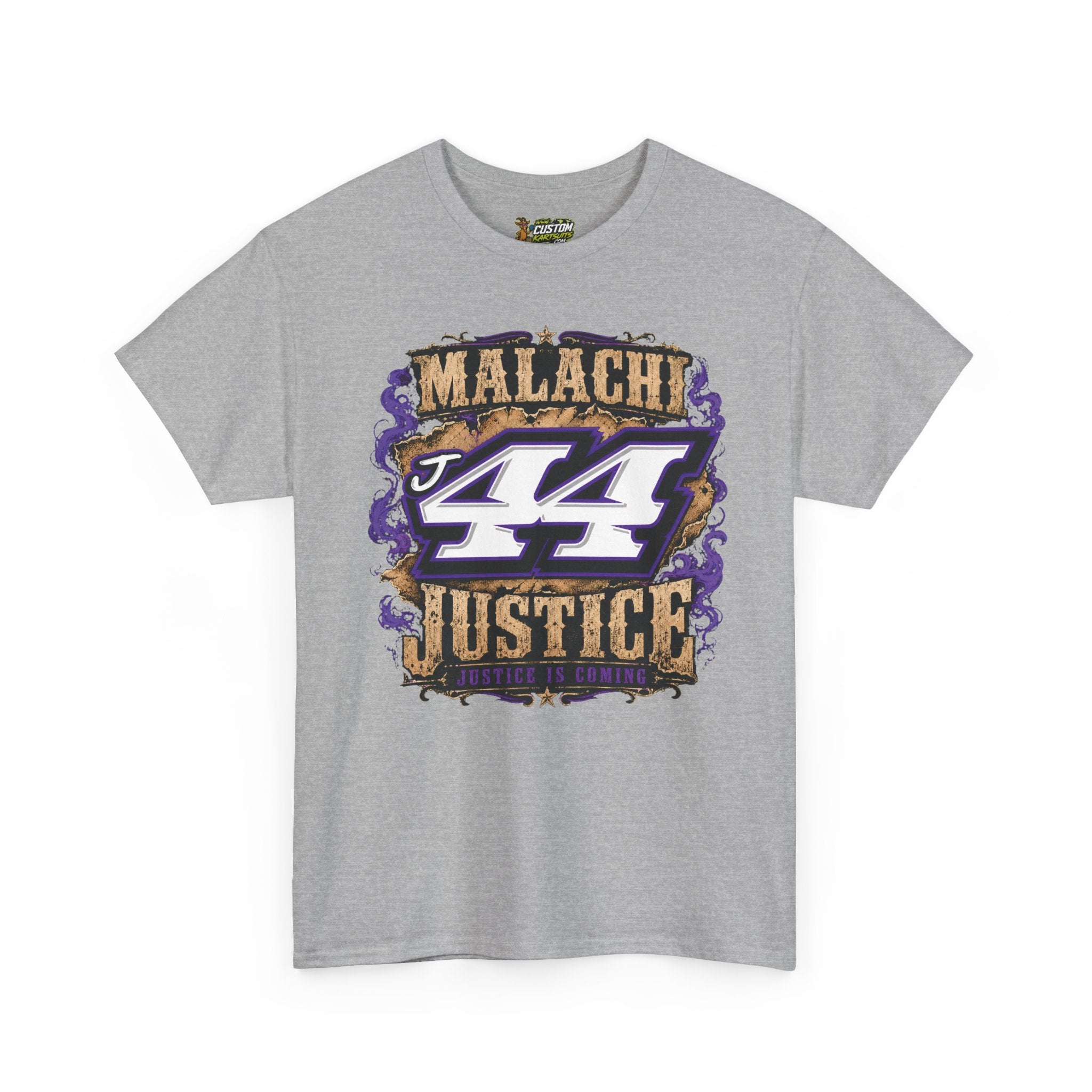 Malachi Justice — “Justice Is Coming” Adult Tee