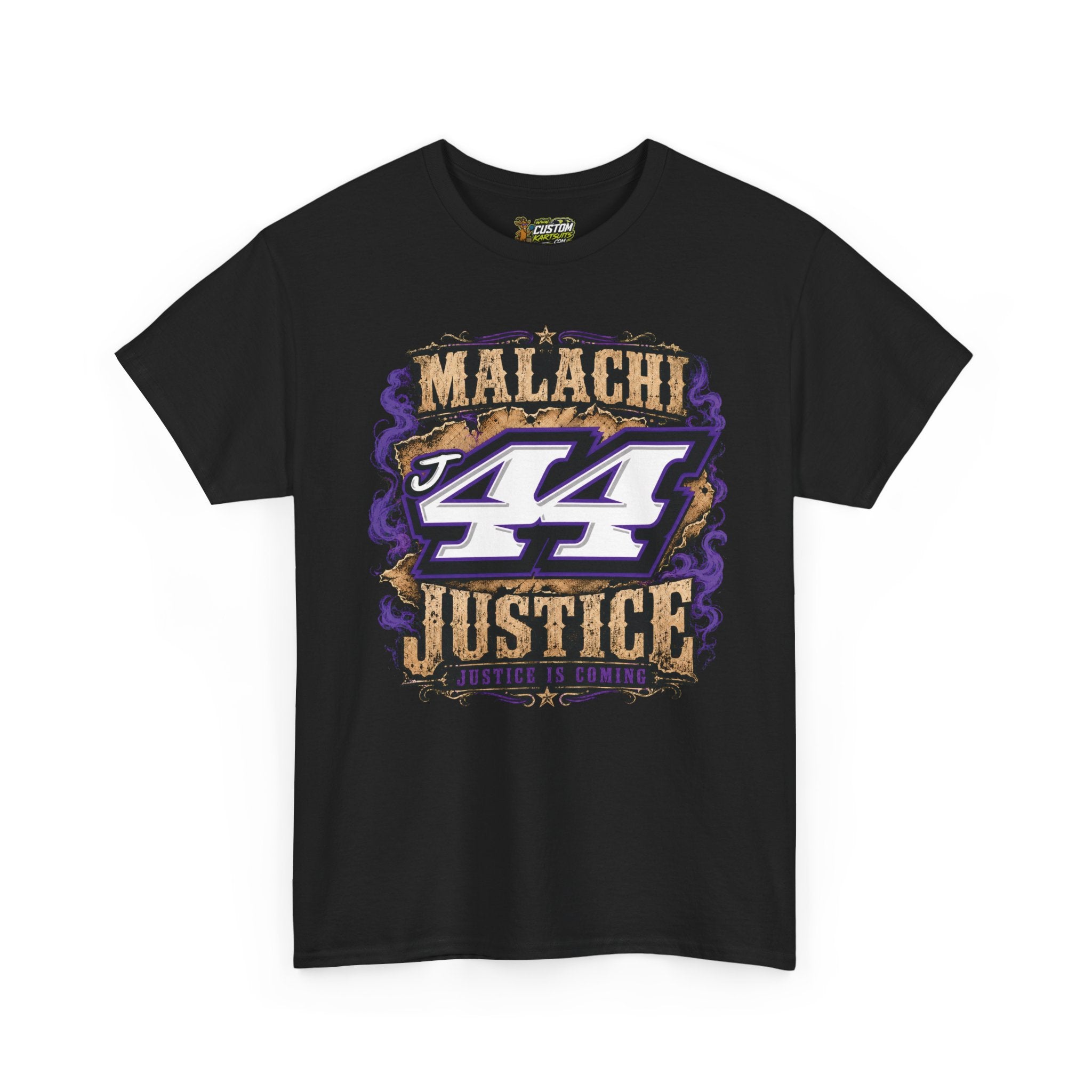 Malachi Justice — “Justice Is Coming” Adult Tee