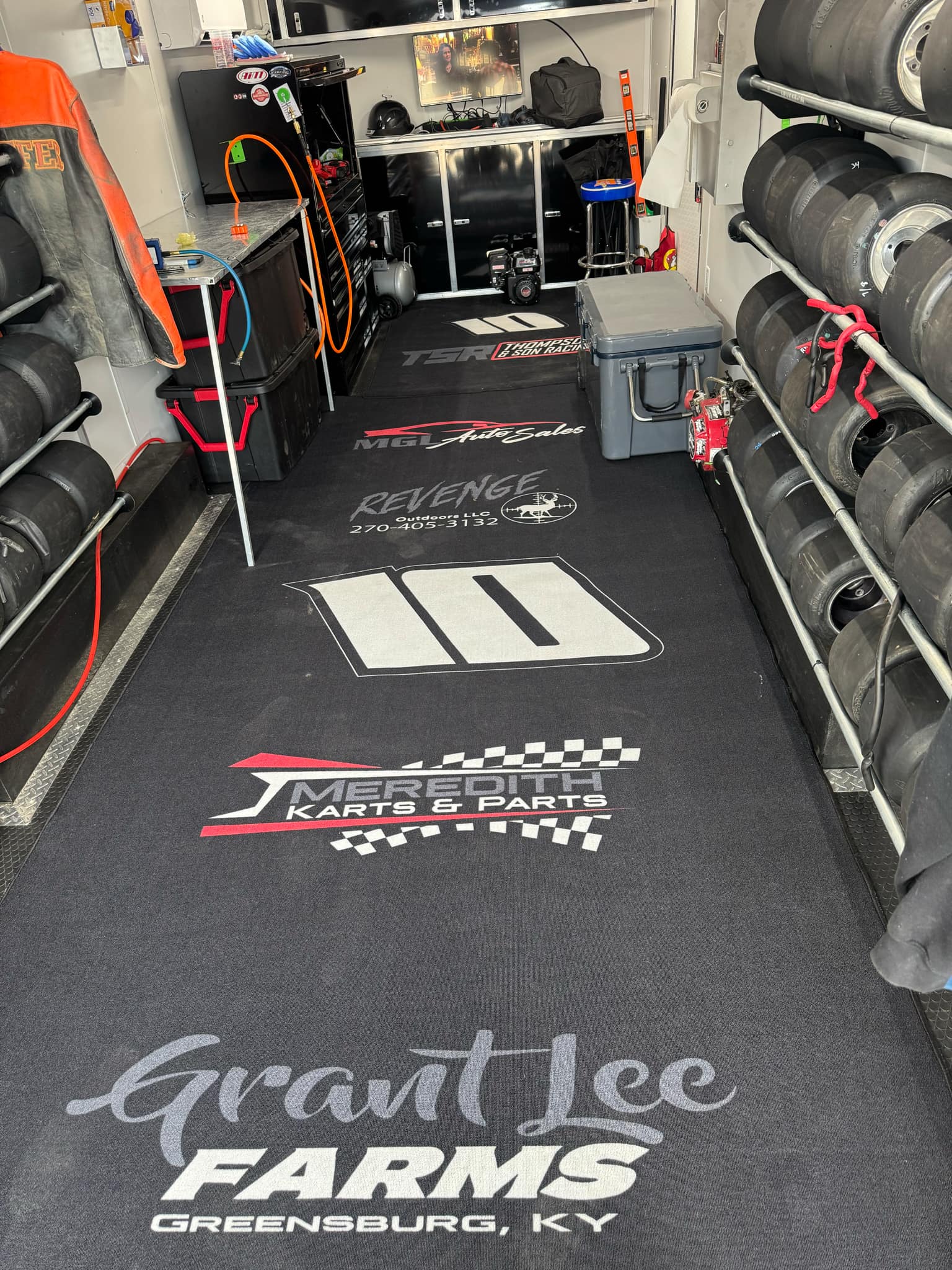 Custom Race Rugs