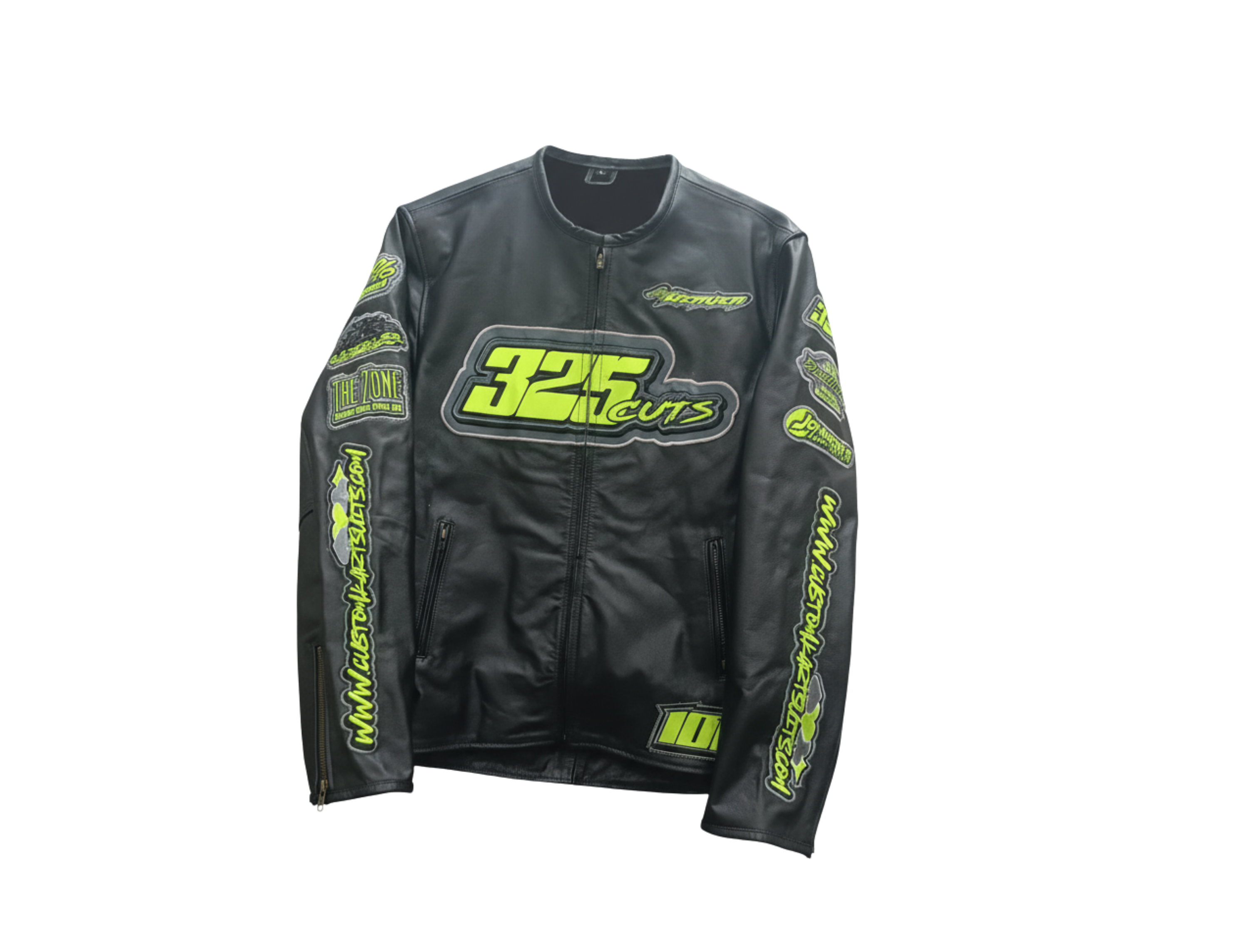 Genuine Leather Karting Jacket