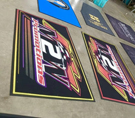 Custom Race Rugs