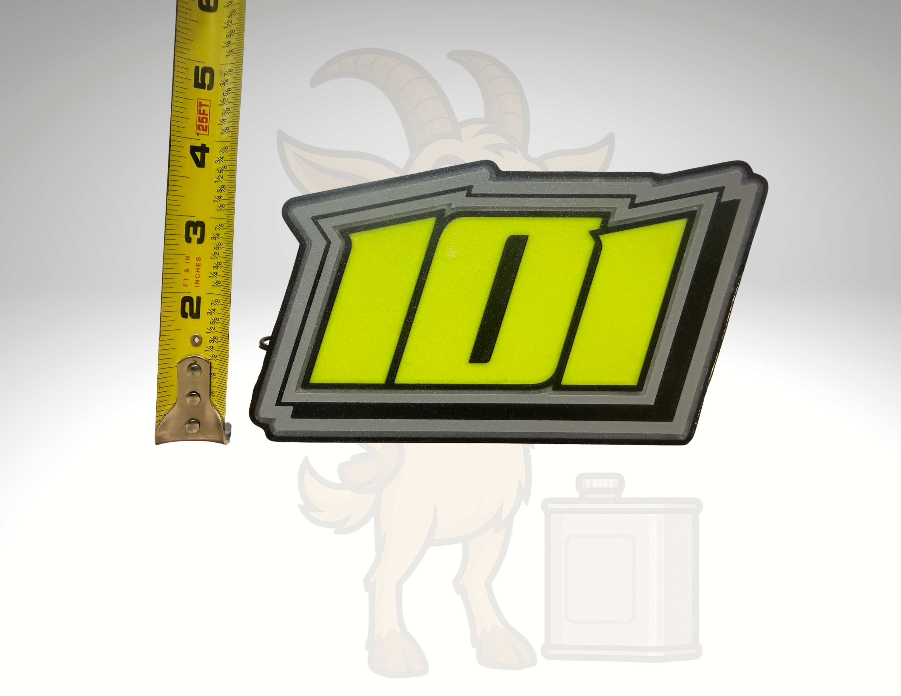 LIT3D™ Custom Logo/Number