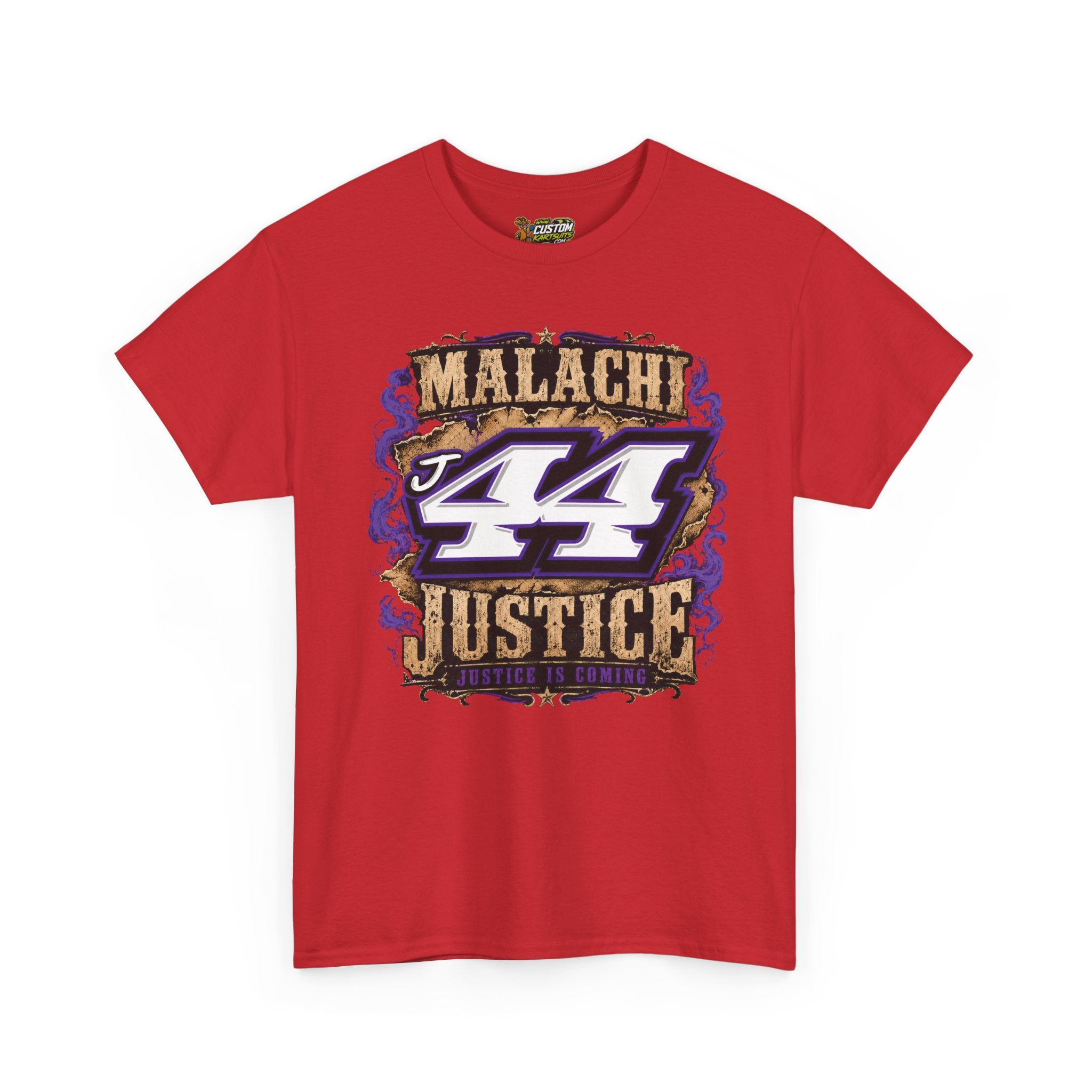 Malachi Justice  — “Justice Is Coming” Adult Tee