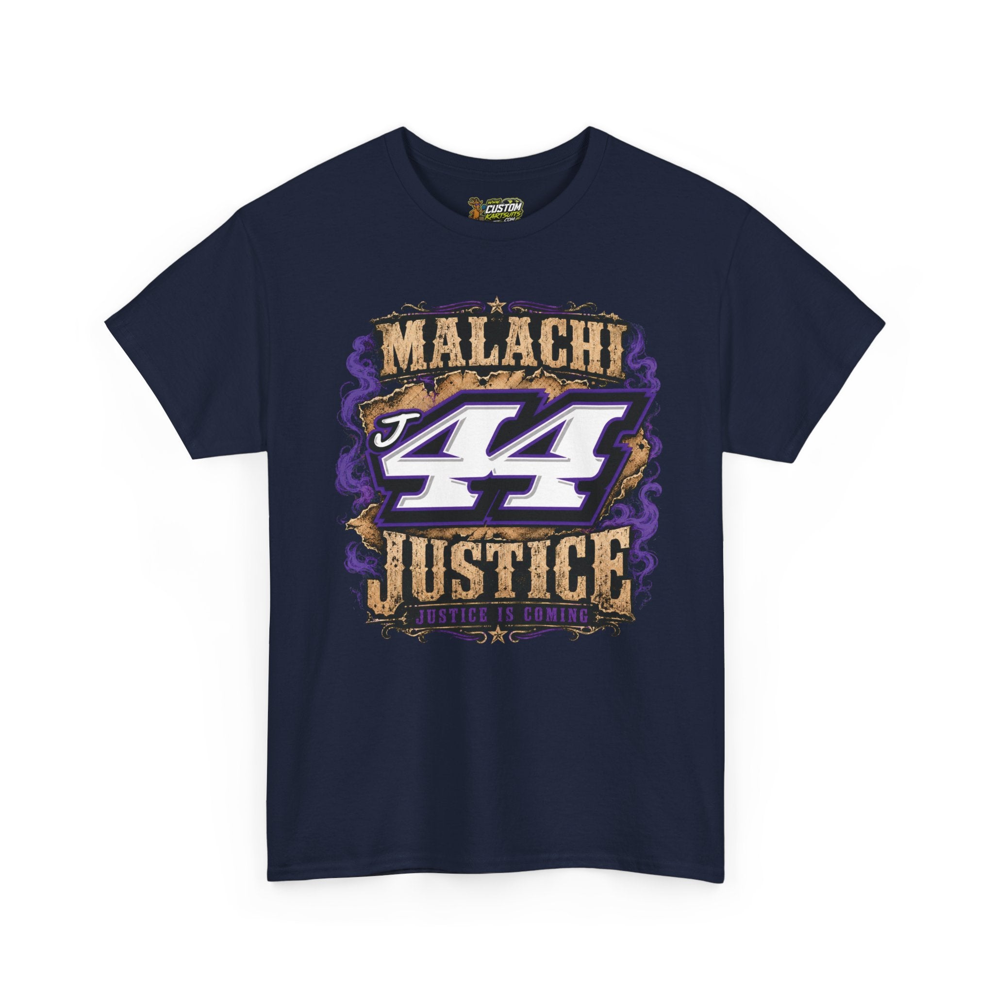 Malachi Justice  — “Justice Is Coming” Adult Tee