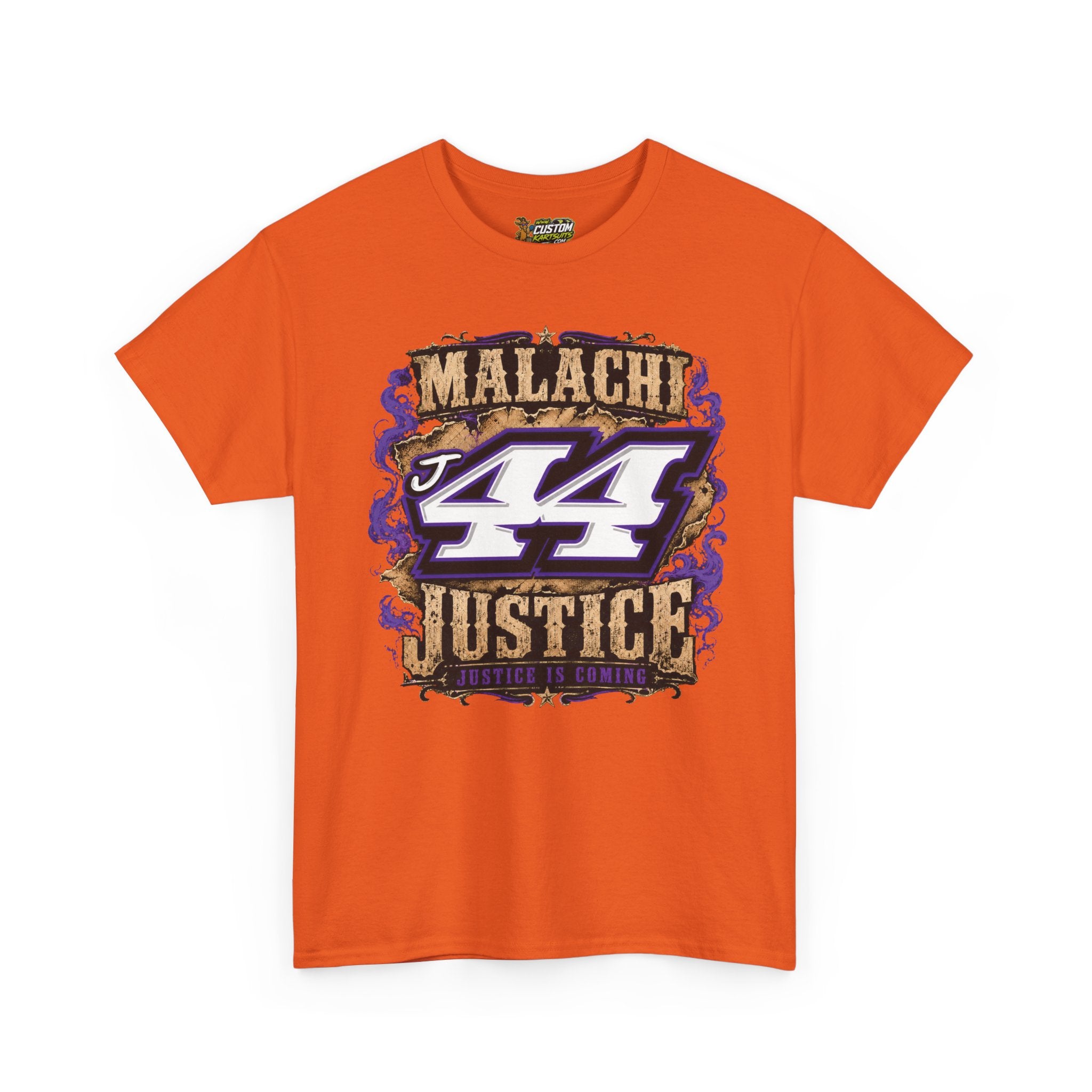 Malachi Justice  — “Justice Is Coming” Adult Tee