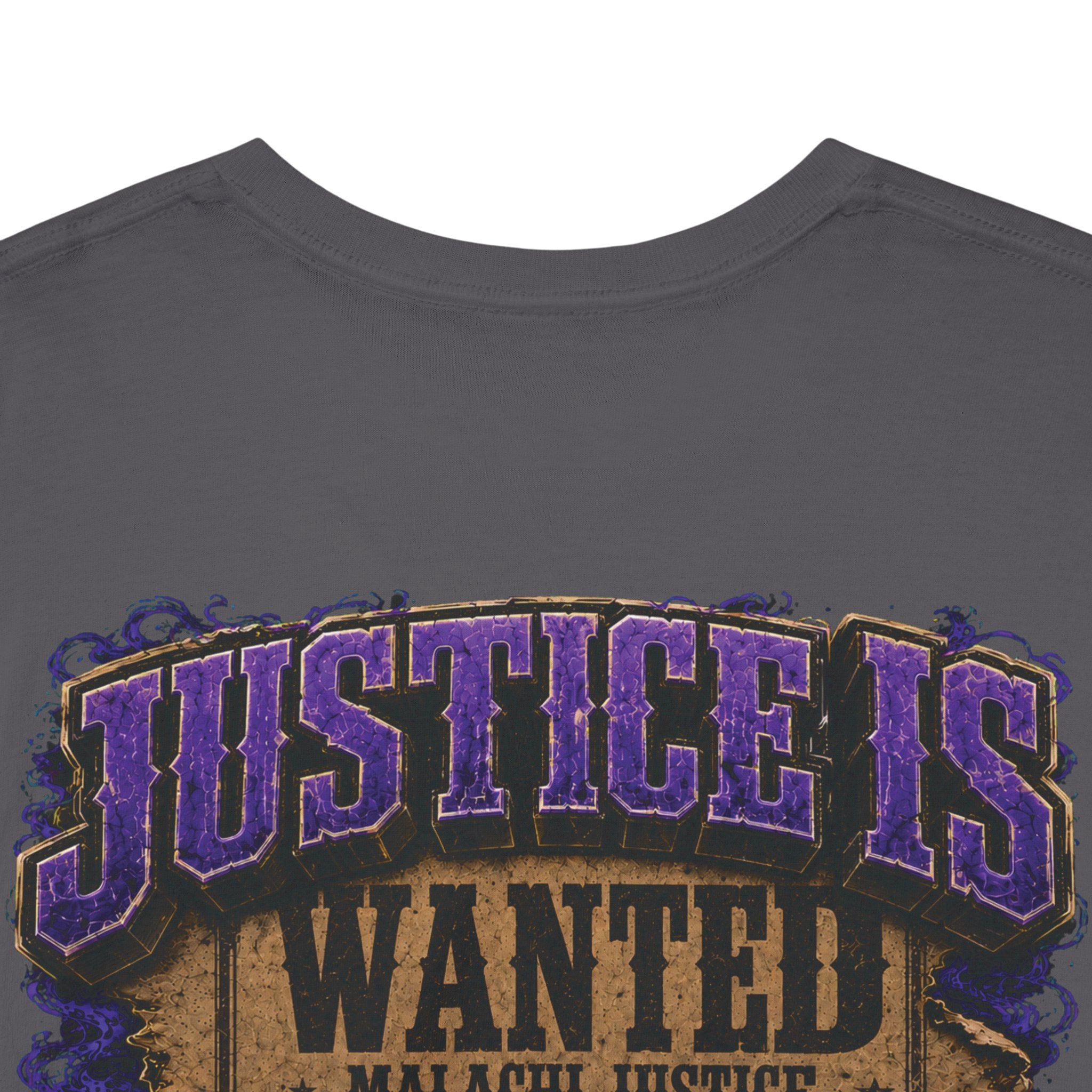 Malachi Justice  — “Justice Is Coming” Adult Tee