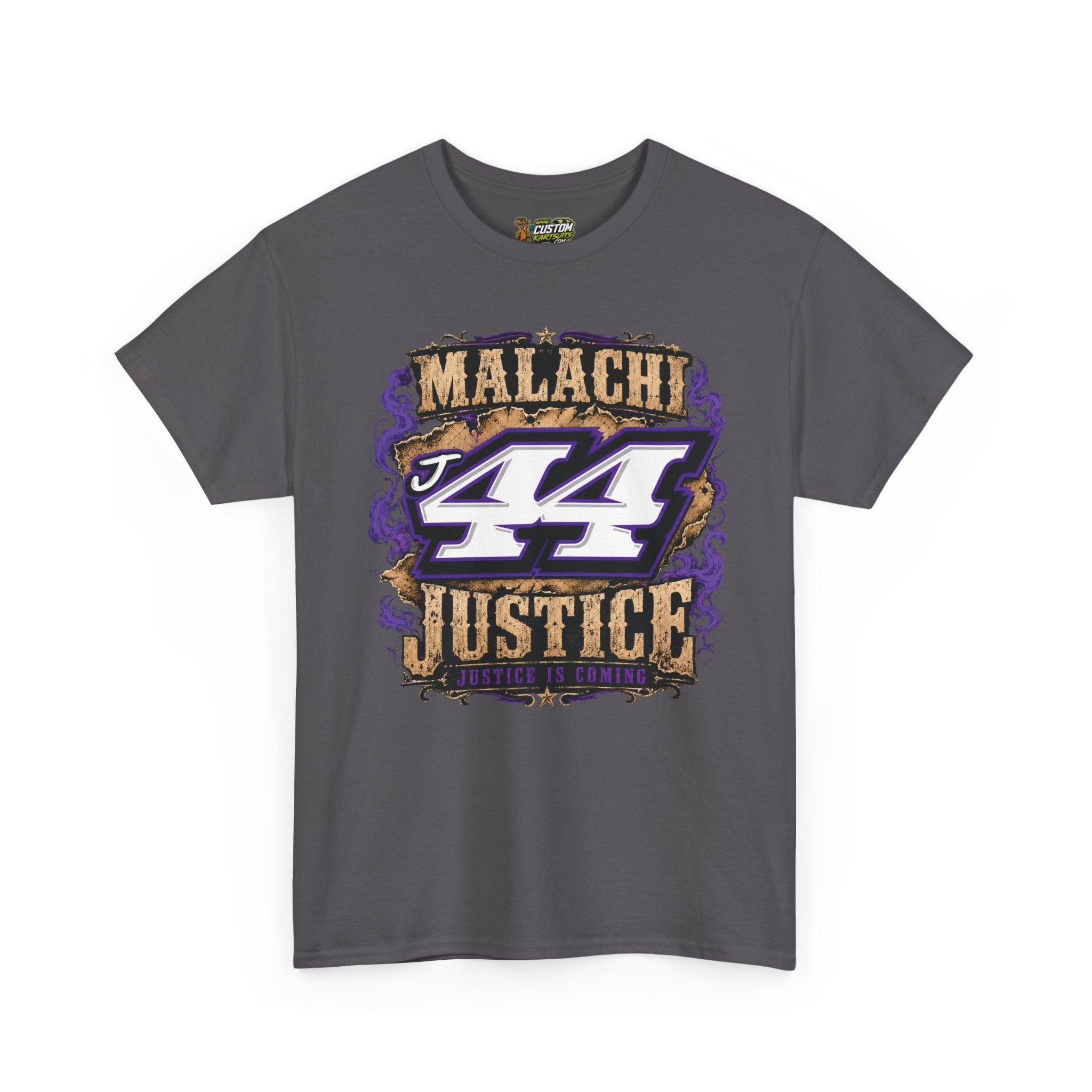 Malachi Justice  — “Justice Is Coming” Adult Tee