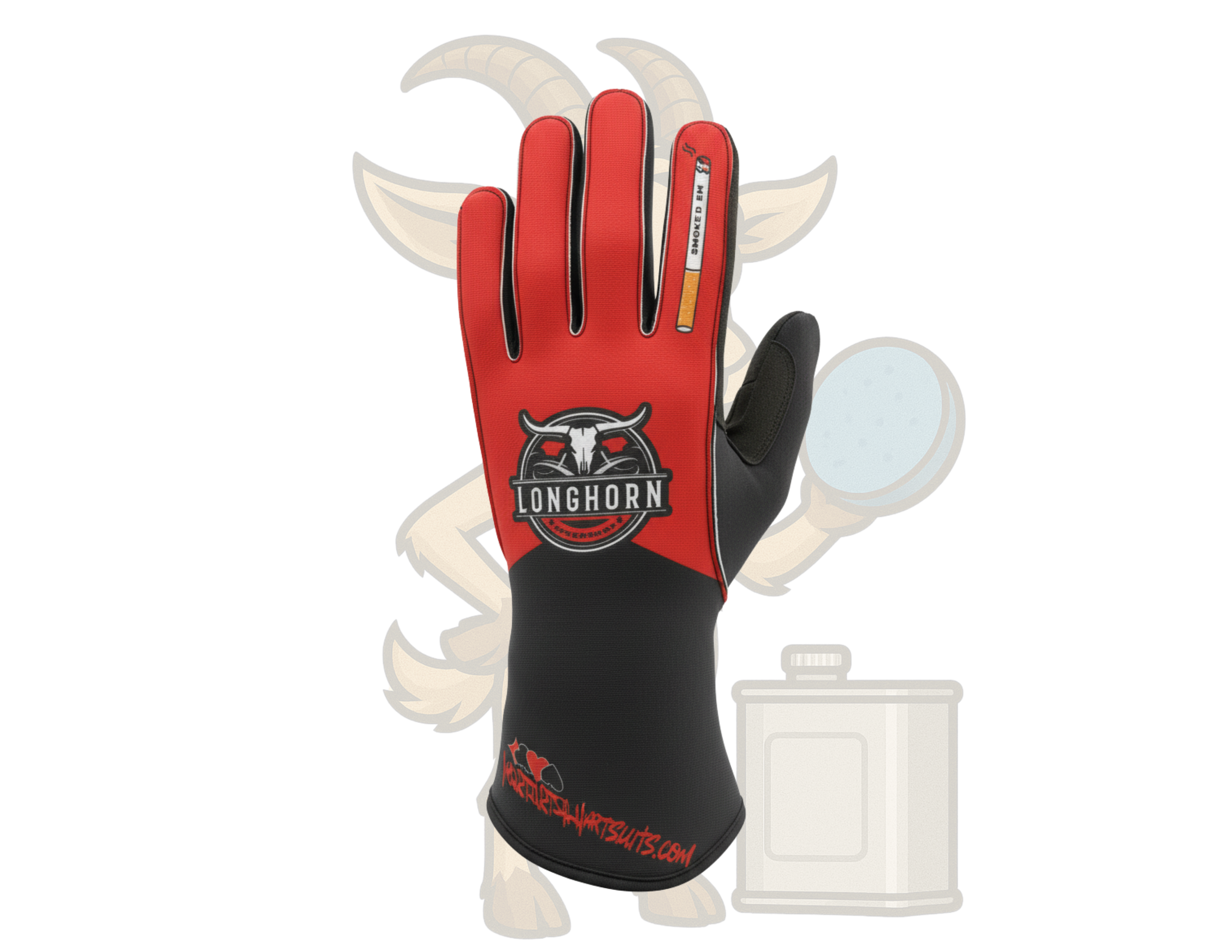 Full Custom Karting Gloves.