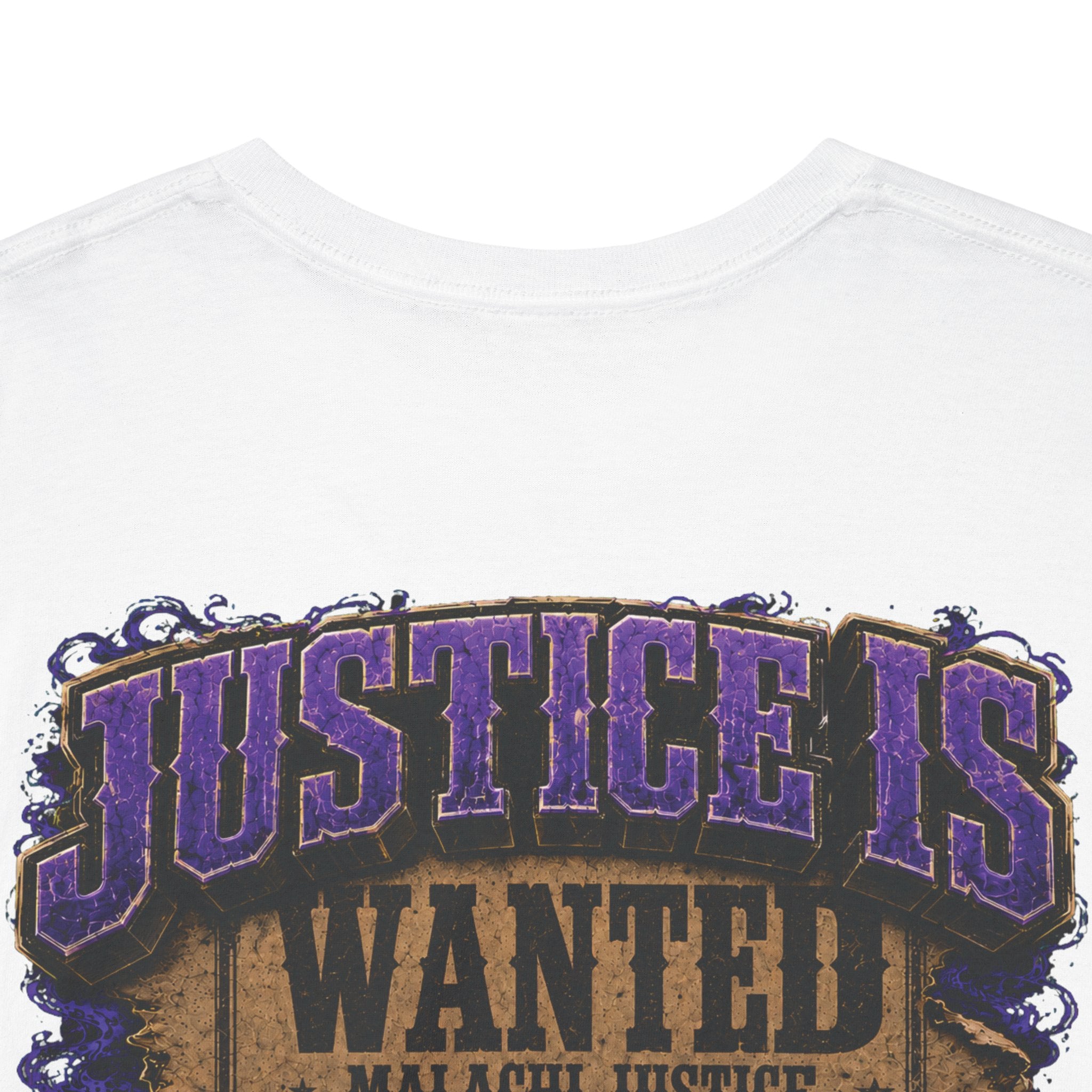 Malachi Justice  — “Justice Is Coming” Adult Tee