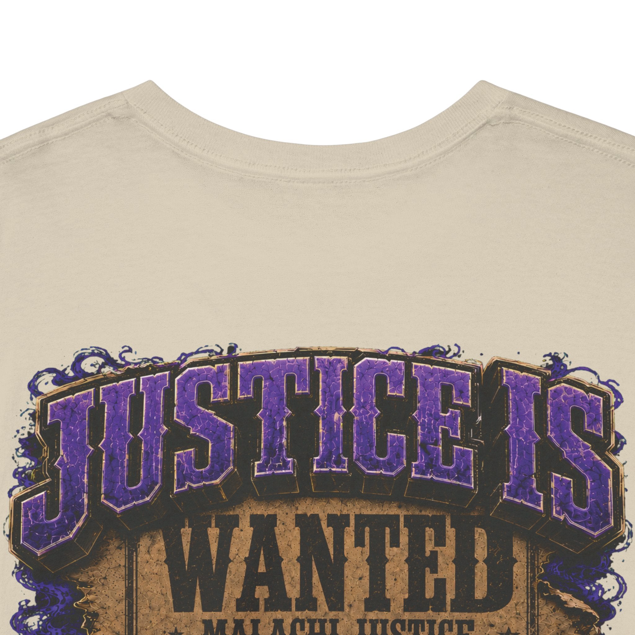 Malachi Justice  — “Justice Is Coming” Adult Tee