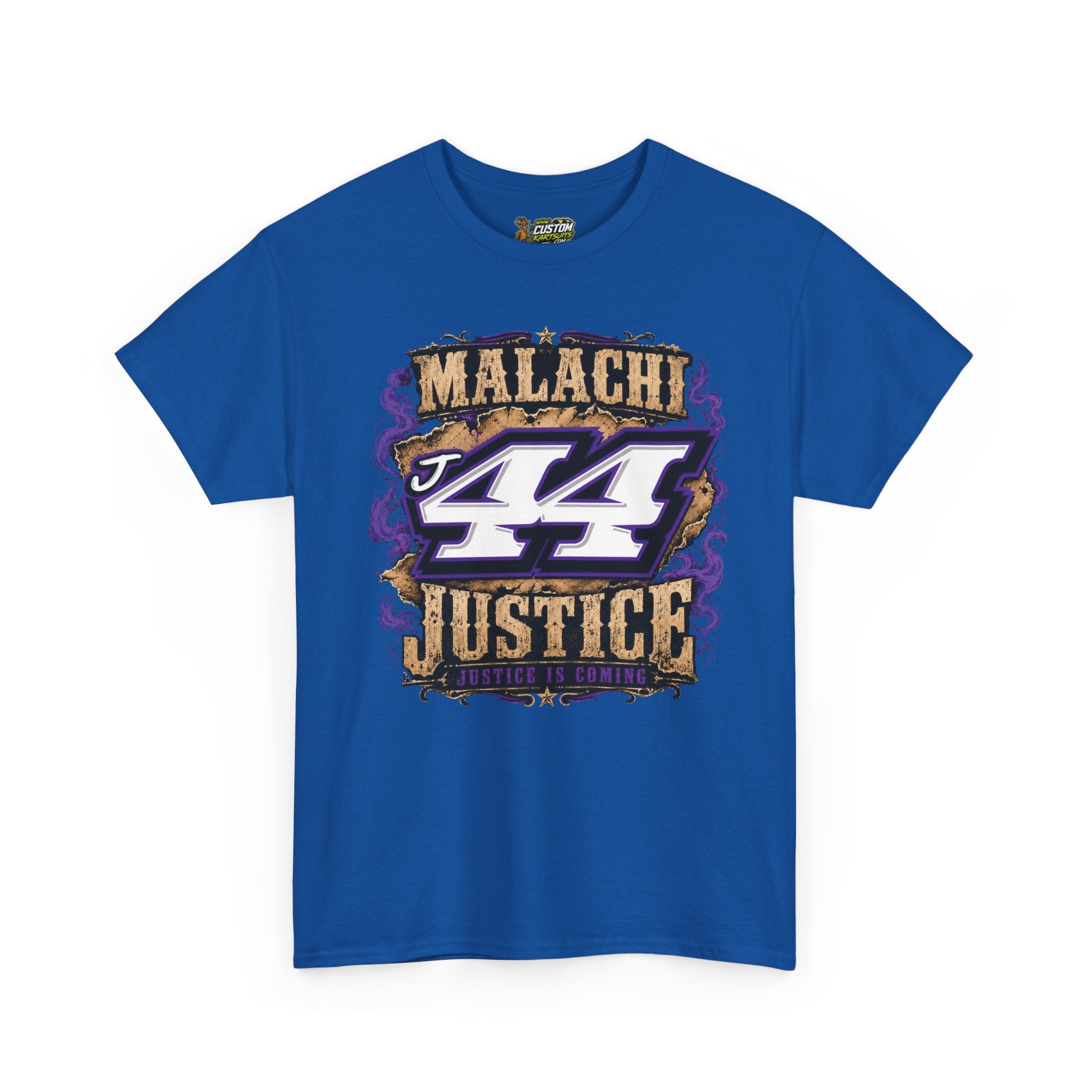 Malachi Justice  — “Justice Is Coming” Adult Tee