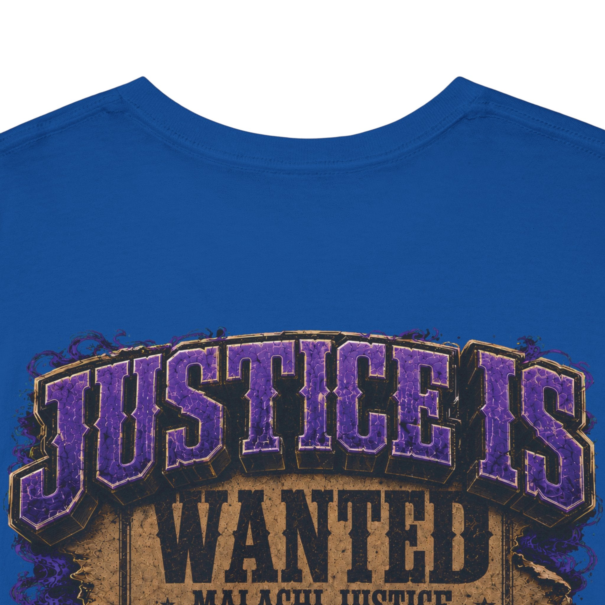 Malachi Justice  — “Justice Is Coming” Adult Tee