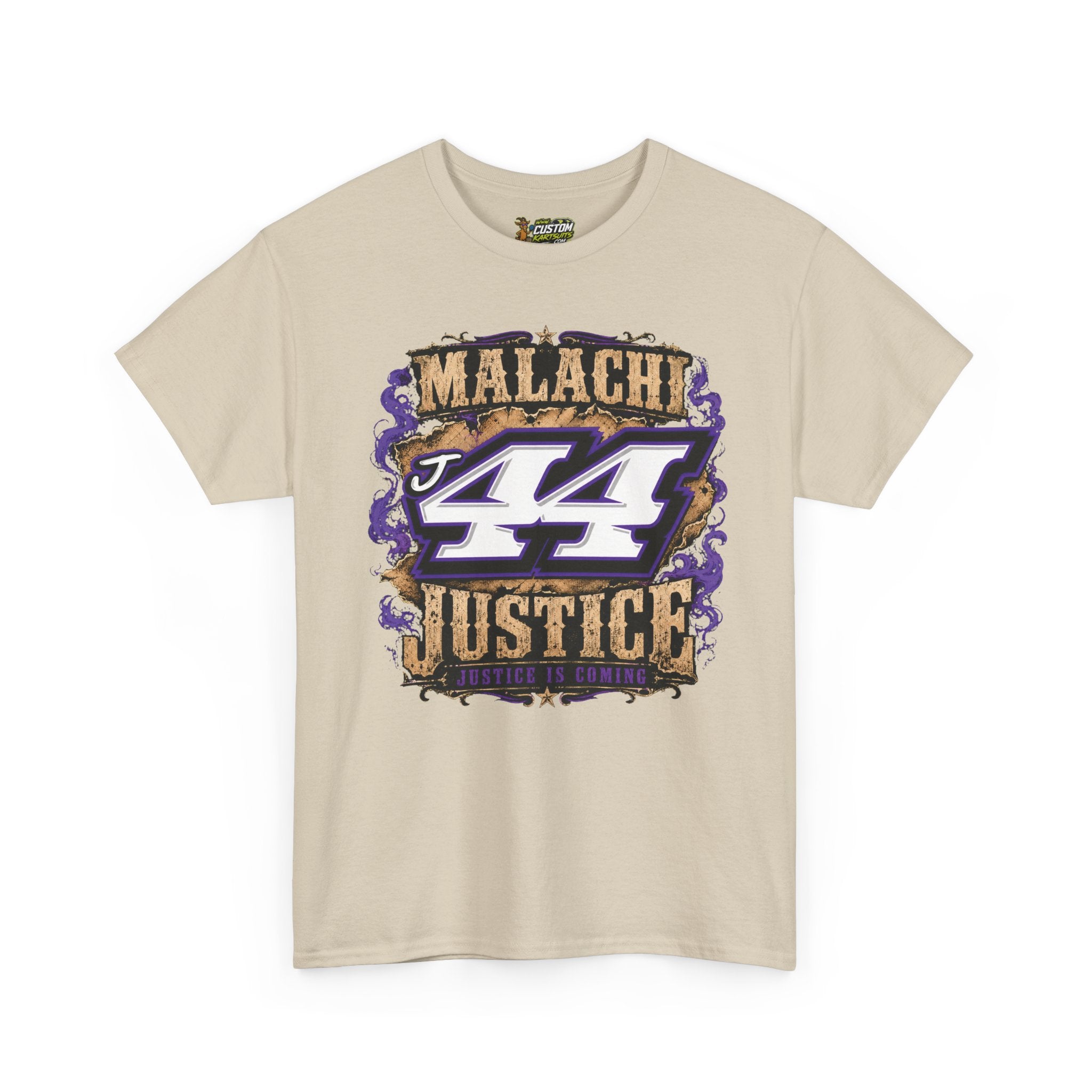 Malachi Justice  — “Justice Is Coming” Adult Tee