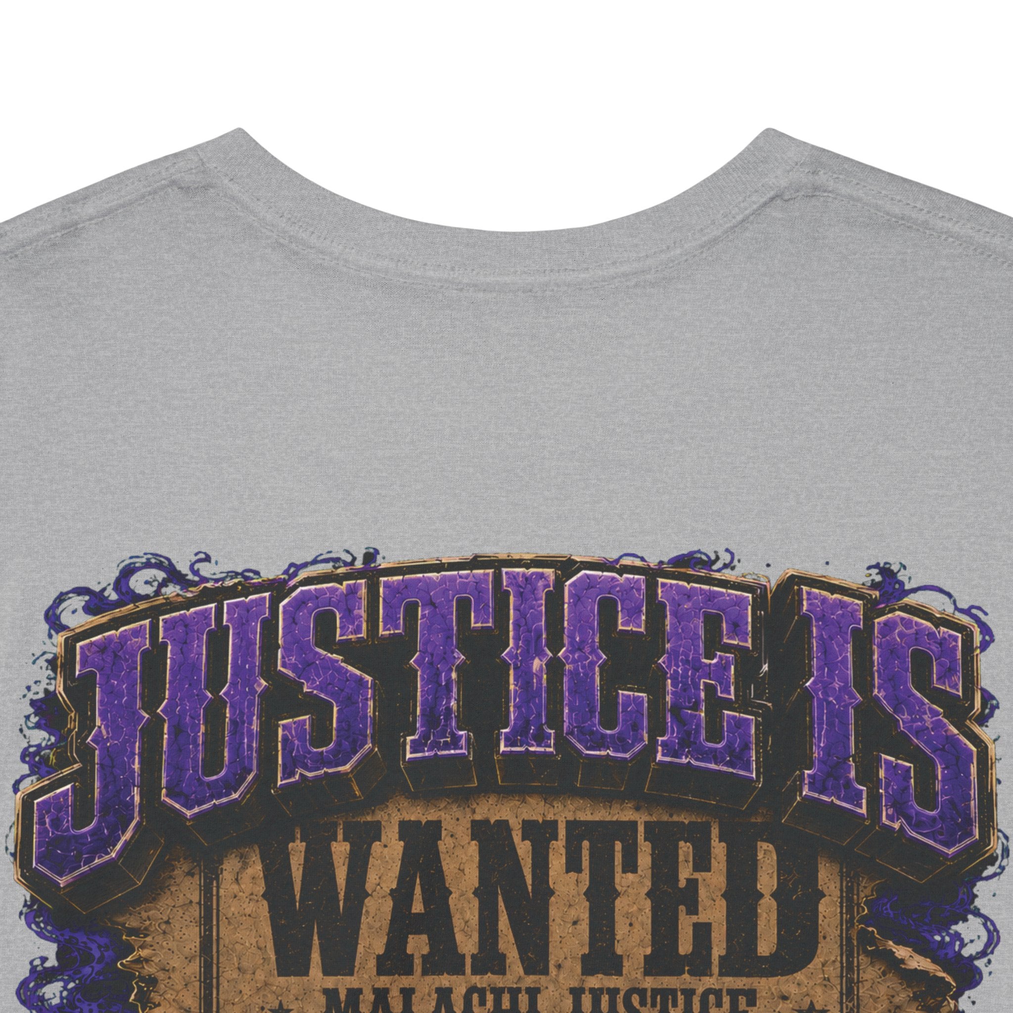 Malachi Justice  — “Justice Is Coming” Adult Tee