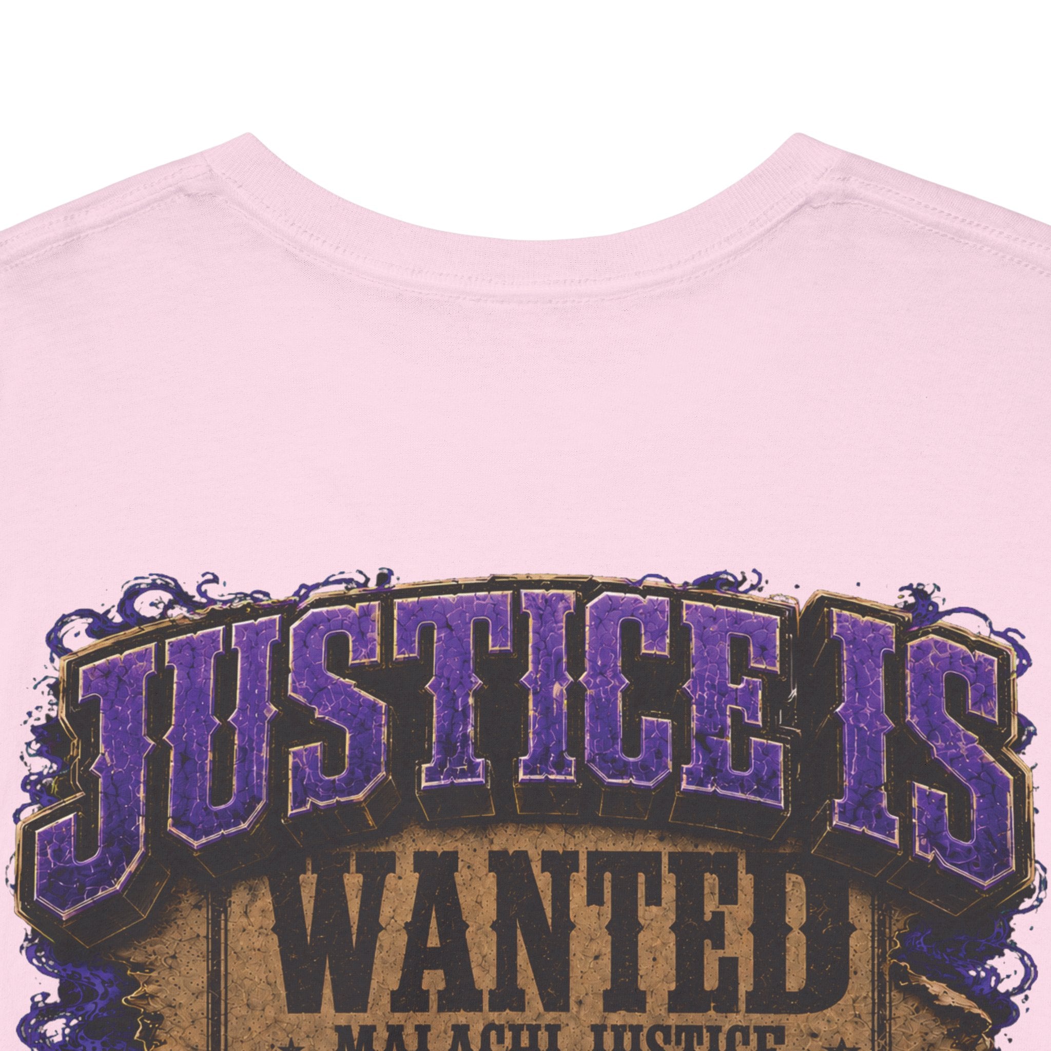 Malachi Justice  — “Justice Is Coming” Adult Tee