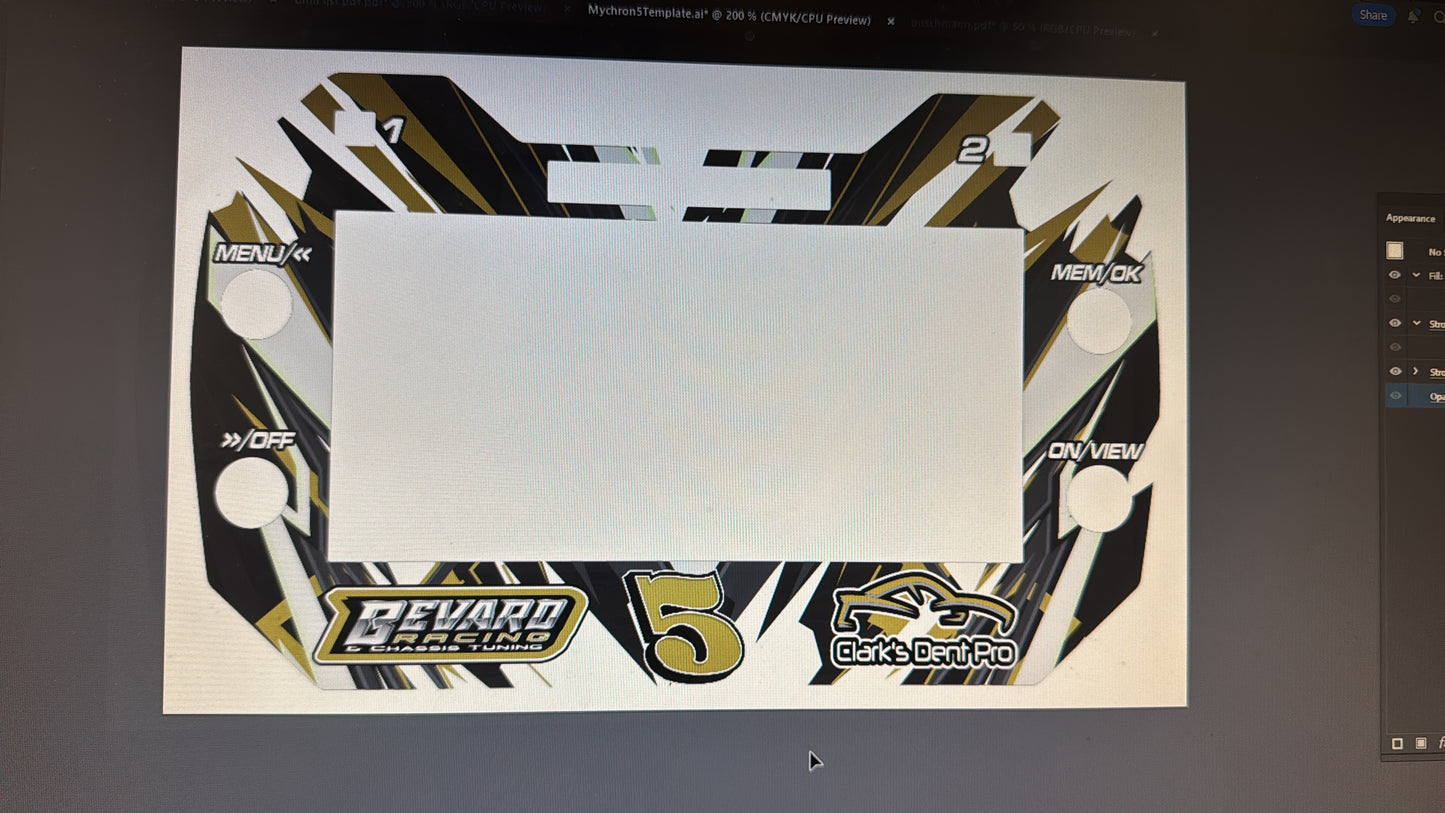 Custom mychron 5 covers