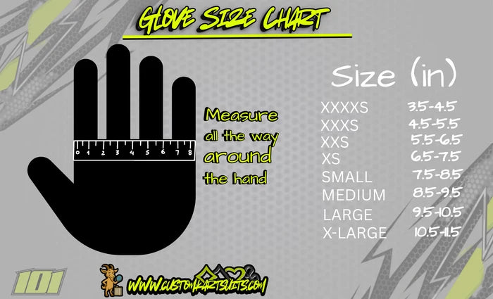 "Bones out" Gloves